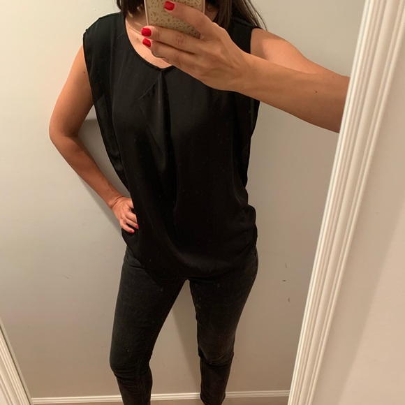 Zara Black Top - Picture 1 of 4